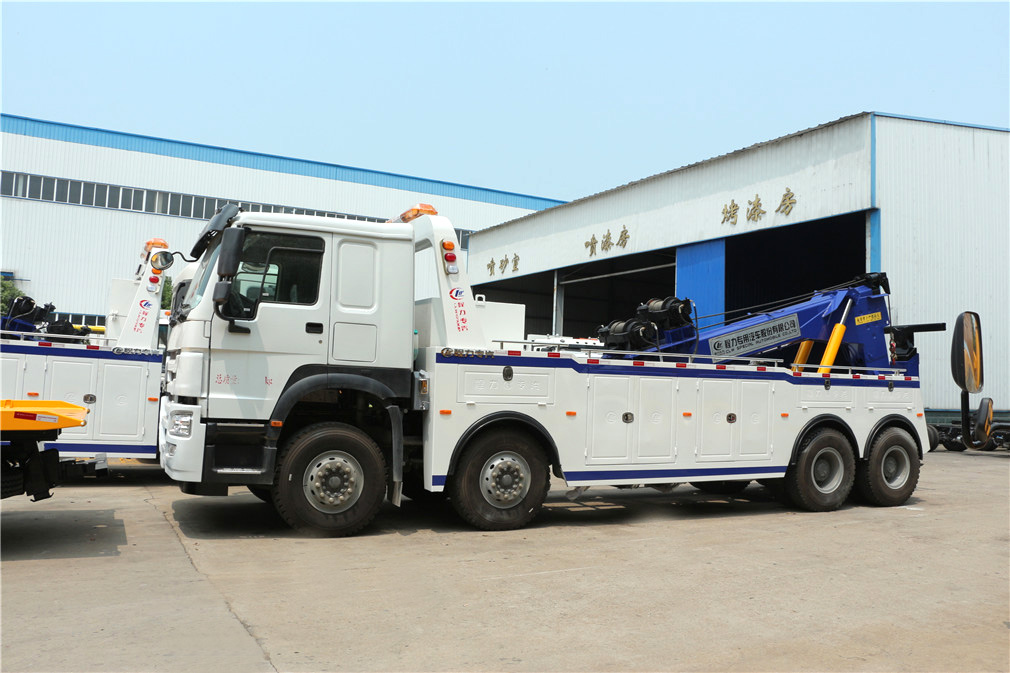 重汽豪沃前四后八一托一清障車