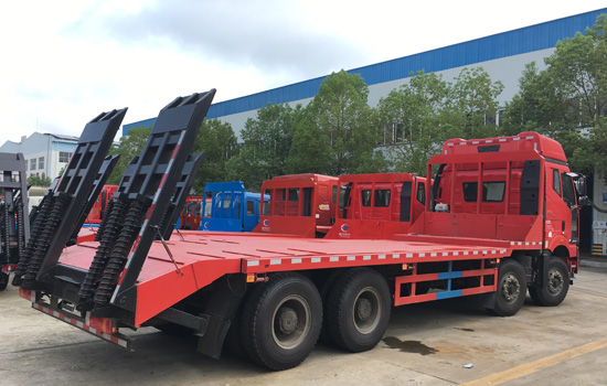 【國六】解放J6前四后八平板車