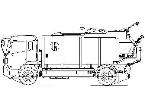 東風(fēng)天錦國(guó)六14方無(wú)泄漏壓縮式垃圾車