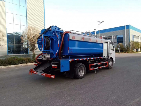 東風K7凱普特3.6水/4.8塵 8噸清洗吸污車(國六)