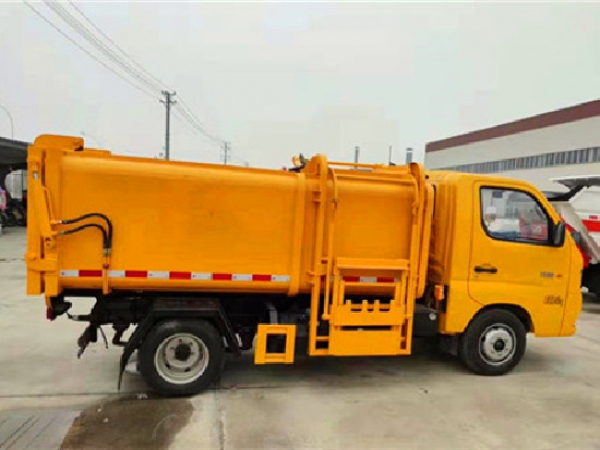 福田國六3方自裝卸（掛桶）式垃圾車