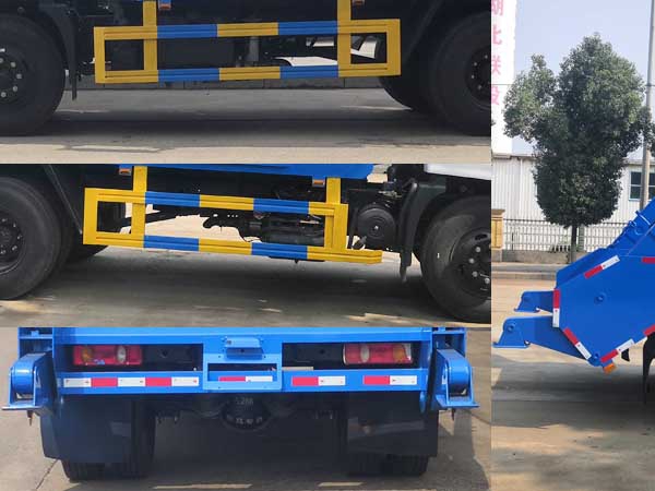 東風(fēng)專底國六8~12方擺臂式垃圾車