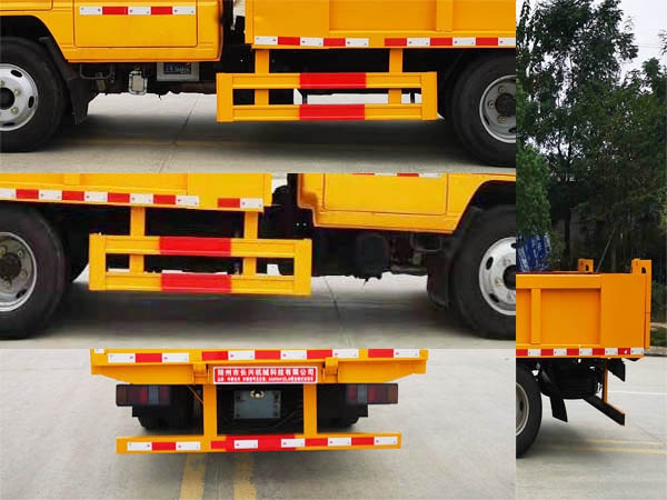 江鈴順達國六雙排藍牌自卸式垃圾車