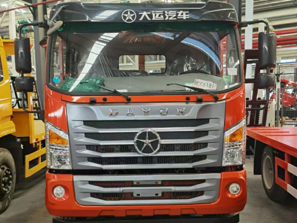 （國六）湖北大運G6黃牌平板車