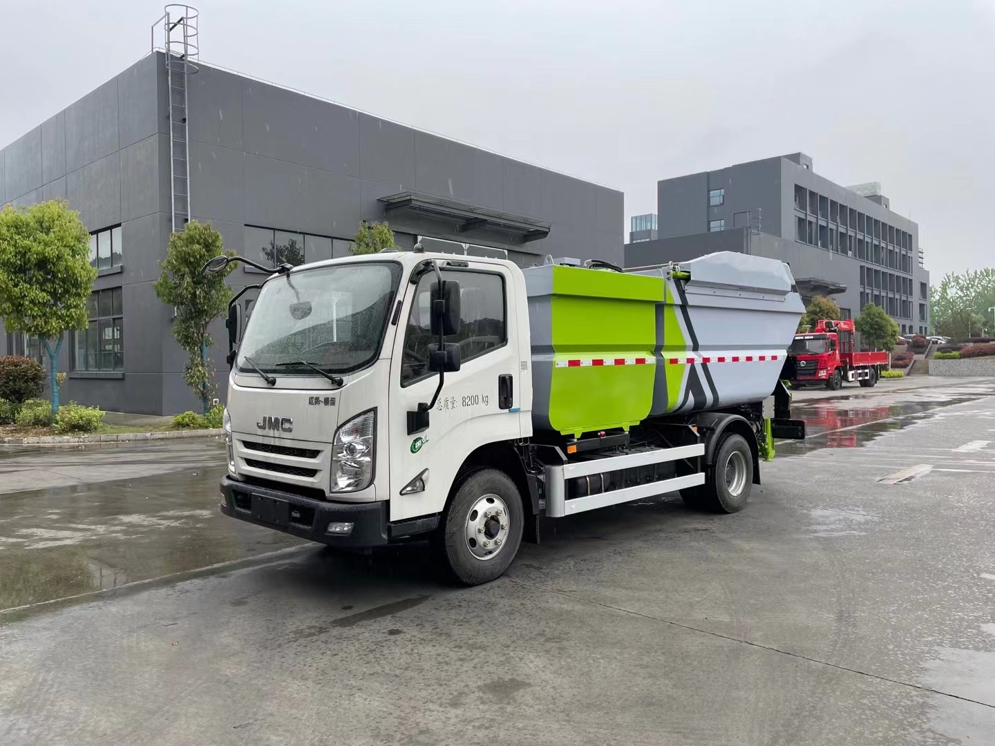 江鈴雙倉垃圾車，垃圾分類運(yùn)輸車